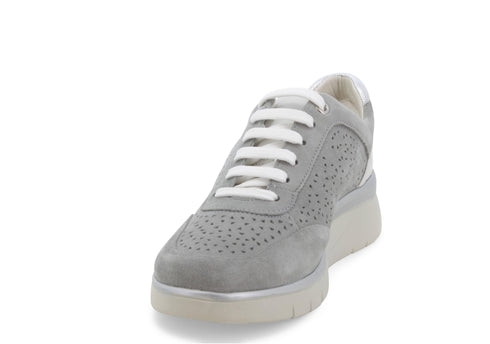 Melluso Donna Sneakers Pelle K55336D-229059 Grigio